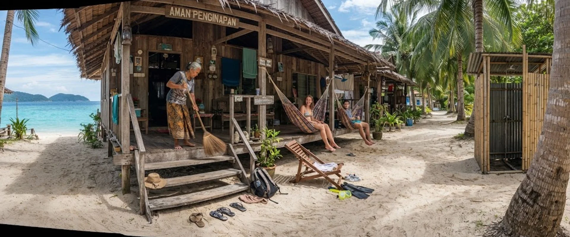 Beachfront & Island Homestay in Malaysia