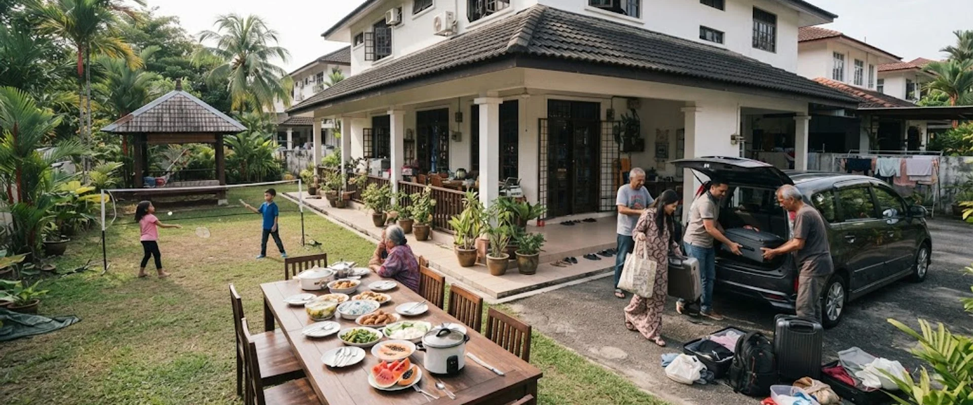 Family & Large Group Homestay in Malaysia