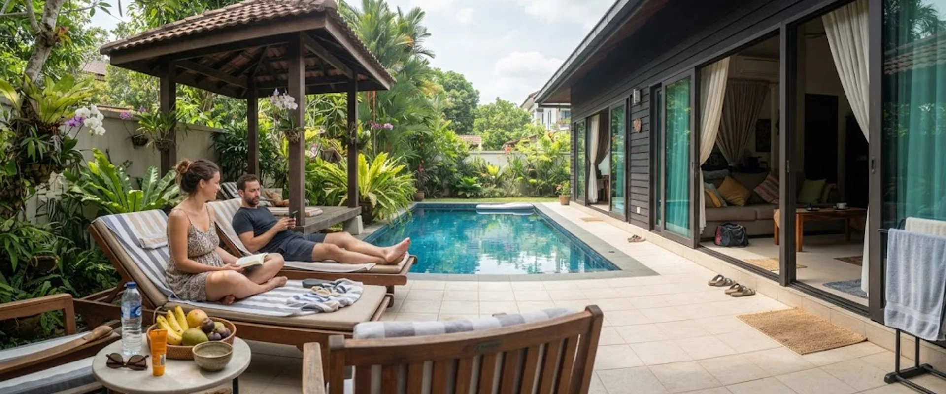 Private Pool Villa Homestay in Malaysia