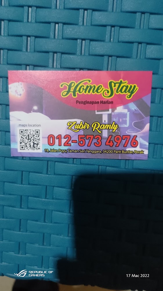 Zubir homestay parit buntar