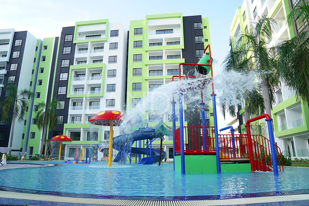 8GroundFloor@PoolSide Waterpark Manhattan Homestay Ipoh by Fanny