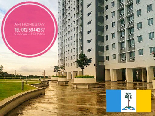 AM Homestay Gelugor Penang (2-Queen bedrooms Apartment)